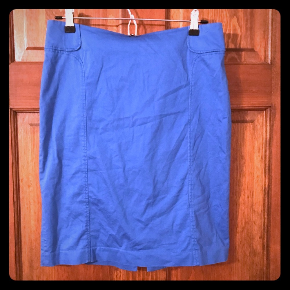 royal blue pencil skirt
